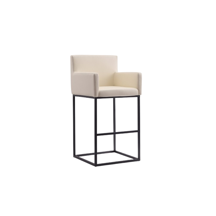 Ambassador Metal Upholstered Barstool