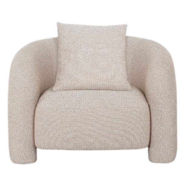 Sylvia Tweed Lounge Chair