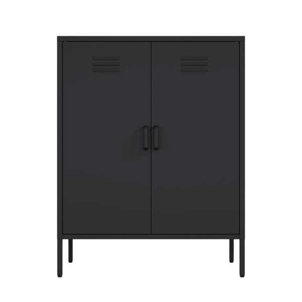 Naomi 32" Metal Accent Cabinet