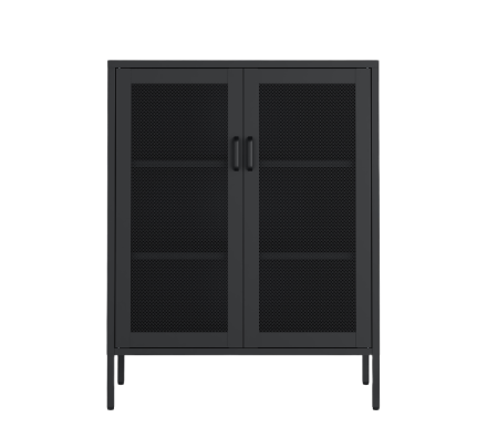 Amelia 32" Metal Accent Cabinet