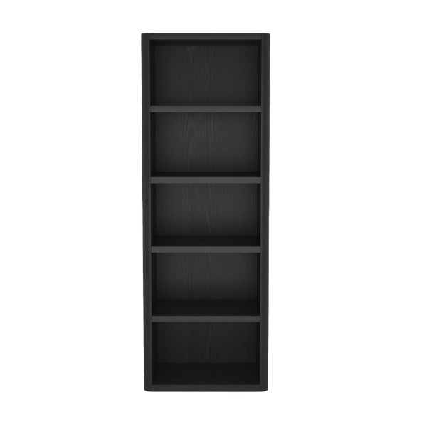 Rivington 28" Open Bookcase in Black