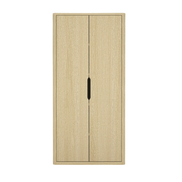 Rivington 38" Bookcase Cabinet in Natural Oak