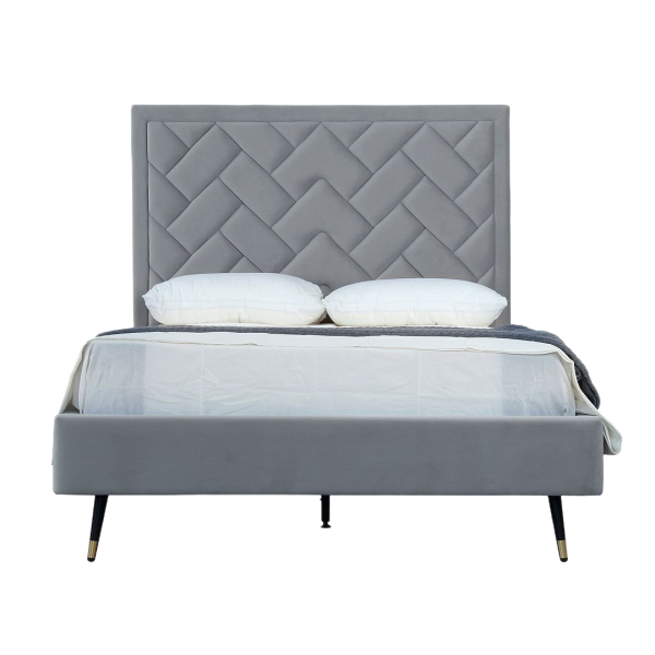Crosby Upholstered Velvet Full Bed