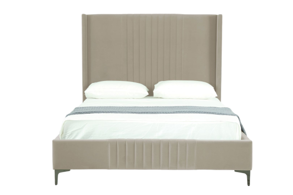 Promenade Upholstered Velvet Queen Bed