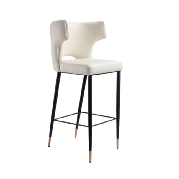 Holguin  Barstool in Cream