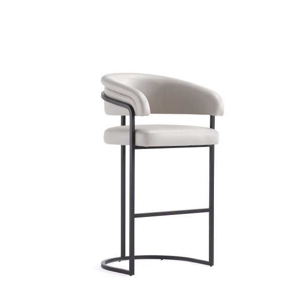 Augusta Metal Upholstered Barstool