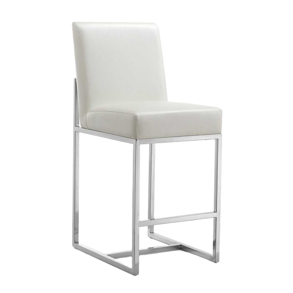 Element Metal Upholstered Counter Stool