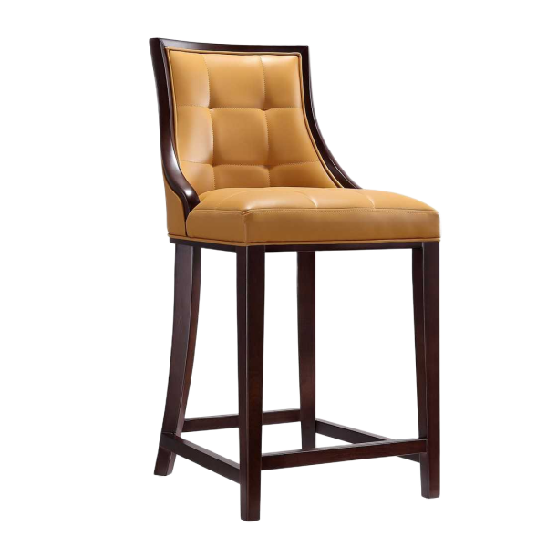 Fifth Avenue Wood Upholstered Counter Stool