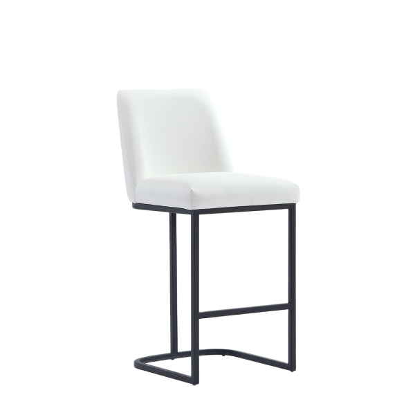 Serena Metal Upholstered Counter Stool