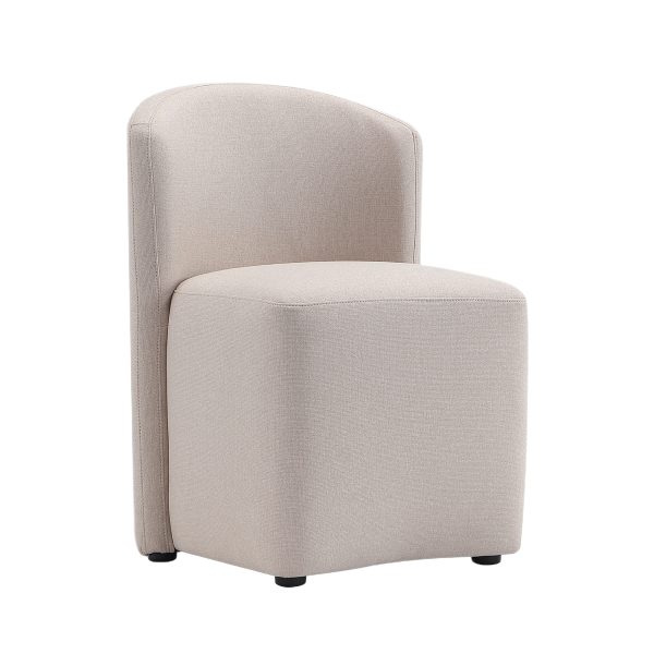 Hearth Upholstered Side Chair in Barley