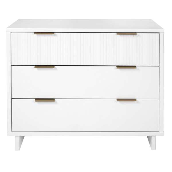 Granville 38" Dresser in White (3-Drawer)