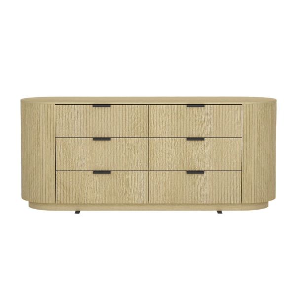 Olivia 71" Dresser (6-Drawer)