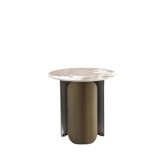Monica Sintered Stone Top End Table