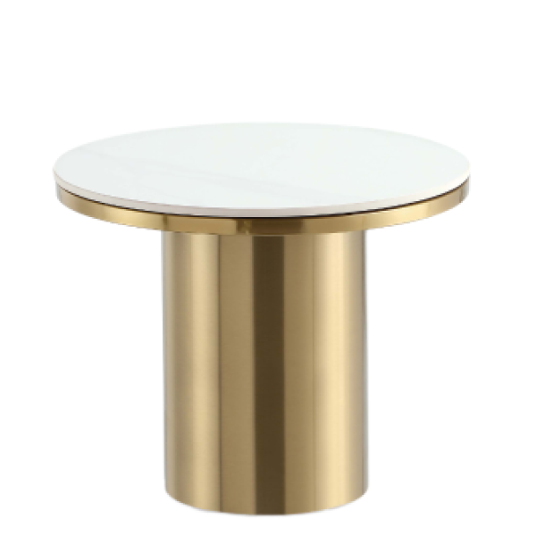 Glenn Sintered Stone Top End Table