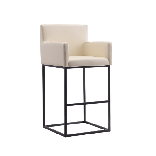 Ambassador Metal Upholstered Barstool