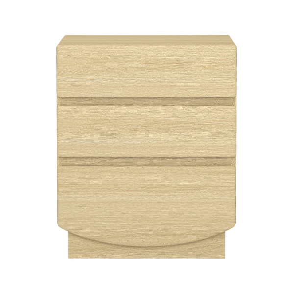 Ardea 20" Nightstand in Natural Oak (3-Drawer)