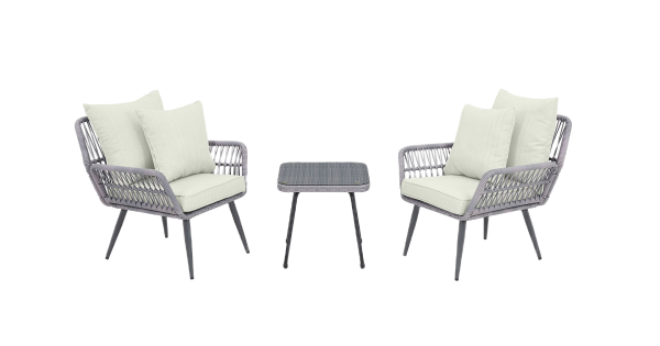 Cannes 3-Piece Conversation Set