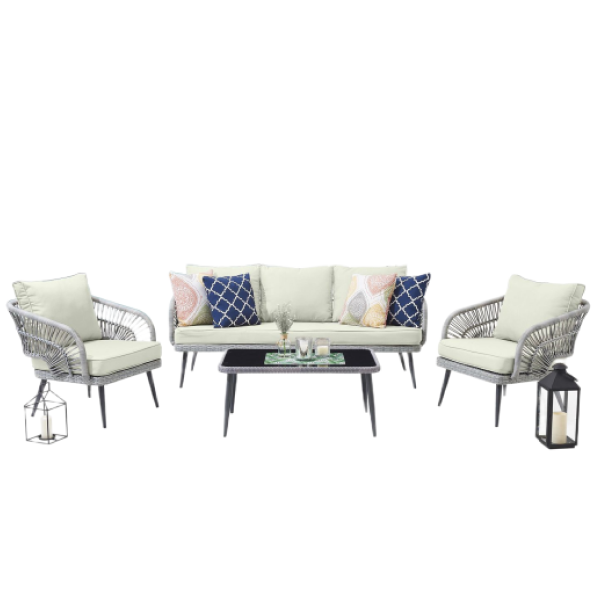 Riviera 4-Piece Conversation Set