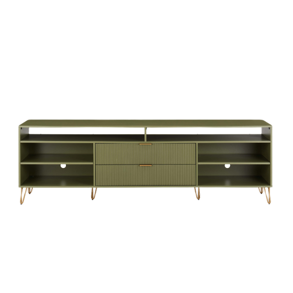 Dumbo 85" Fluted TV Stand