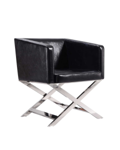 Hollywood Vegan Leather Armchair