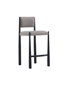 Lennor Metal Boucle Counter Stool