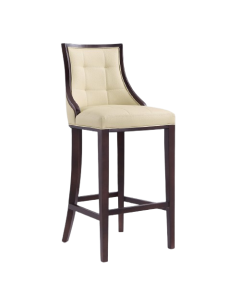 Fifth Avenue Wood Upholstered Barstool