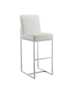 Element Metal Upholstered Barstool