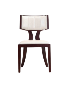 Pulitzer Wood Vegan Leather Dining Chair - Set of 2