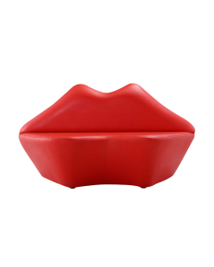 Kiss Vegan Leather Loveseat