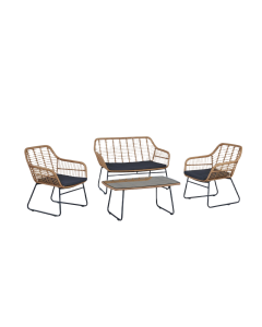 Antibes 4-Piece Conversation Set